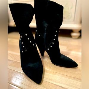 Black Suede Kenneth Cole Booties